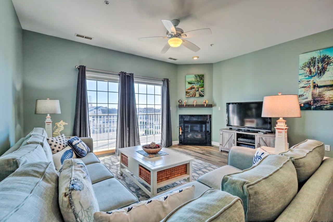 Downtown Ocean City Condo Balcony With Inlet View Екстер'єр фото