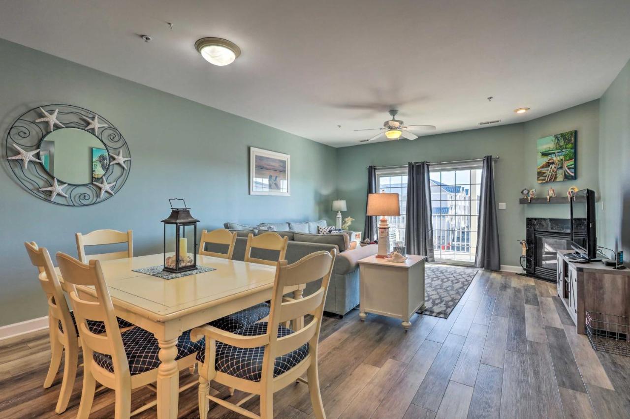 Downtown Ocean City Condo Balcony With Inlet View Екстер'єр фото