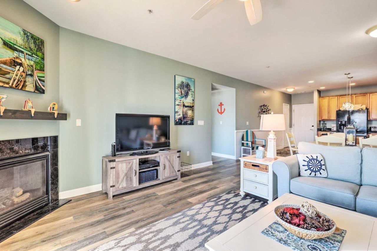 Downtown Ocean City Condo Balcony With Inlet View Екстер'єр фото
