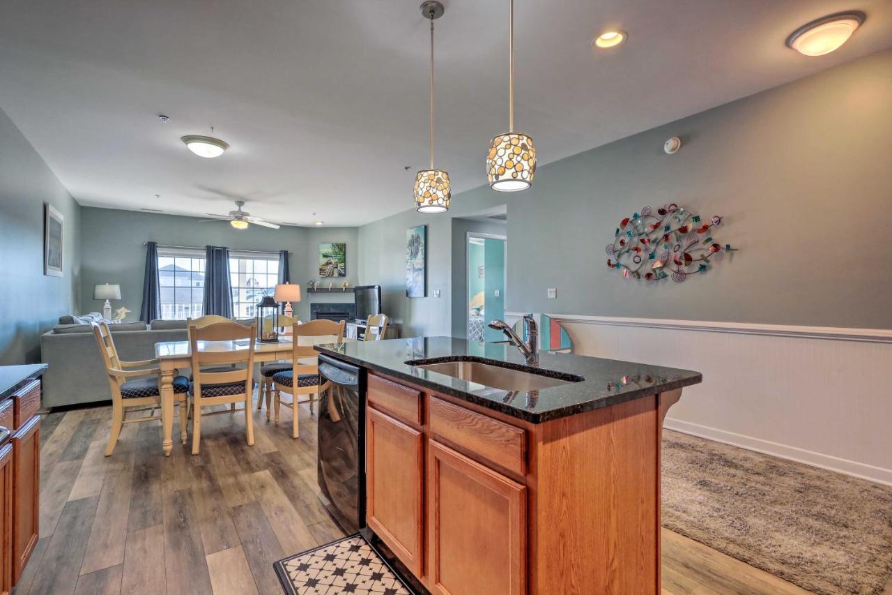 Downtown Ocean City Condo Balcony With Inlet View Екстер'єр фото