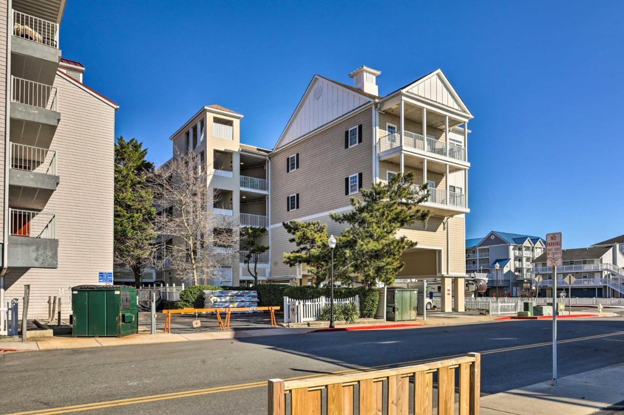 Downtown Ocean City Condo Balcony With Inlet View Екстер'єр фото