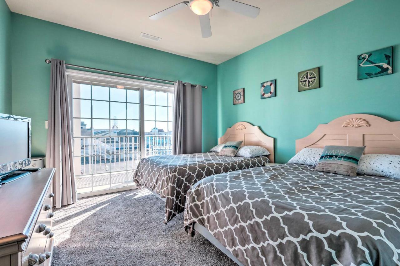 Downtown Ocean City Condo Balcony With Inlet View Екстер'єр фото